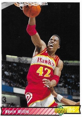 Willis, Kevin / 1992-93 Atlanta Hawks / Upper Deck #144