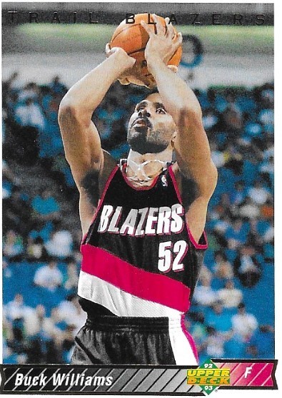 Williams, Buck / 1992-93 Portland Trail Blazers / Upper Deck #163