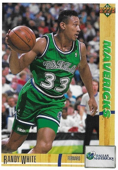 White, Randy / 1991-92 Dallas Mavericks / Upper Deck #105