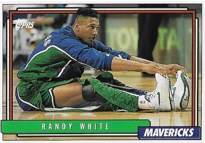 White, Randy / 1992-93 Dallas Mavericks / Topps #151