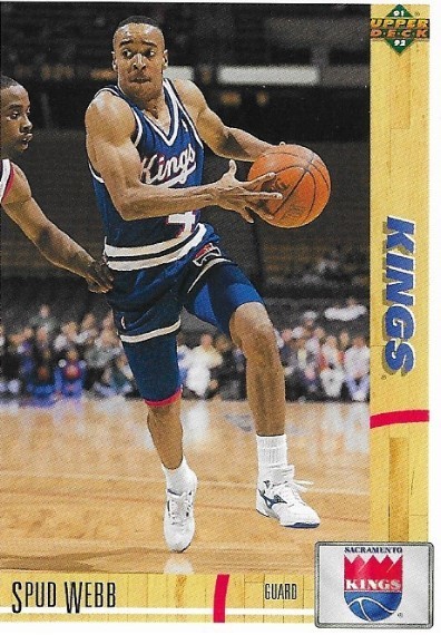 Webb, Spud / 1991-92 Sacramento Kings / Upper Deck #419