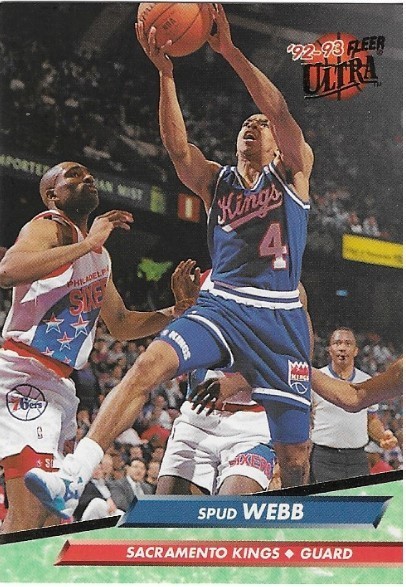Webb, Spud / 1992-93 Sacramento Kings / Ultra #161