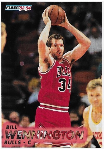 Wennington, Bill / 1993-94 Chicago Bulls / Fleer #262