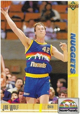 Wolf, Joe / 1991-92 Denver Nuggets / Upper Deck #297