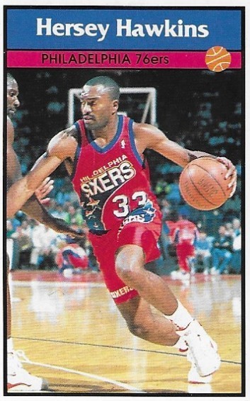 Hawkins, Hersey / 1992-93 Philadelphia 76ers / Panini #181