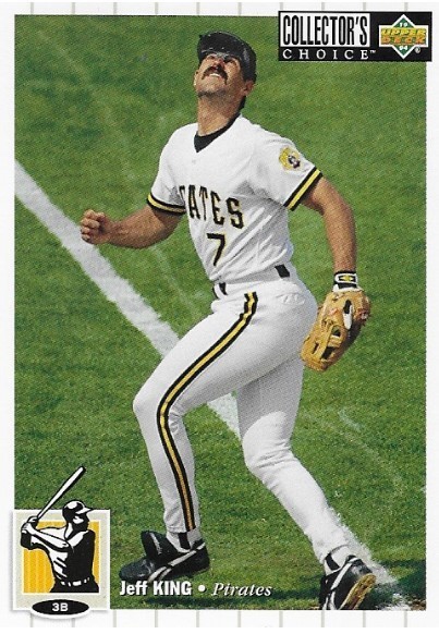 King, Jeff / 1994 Pittsburgh Pirates / Collector's Choice #163