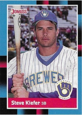Kiefer, Steve / 1988 Milwaukee Brewers / Donruss #542
