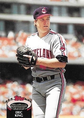 King, Eric / 1992 Cleveland Indians / Stadium Club #125