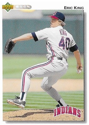 King, Eric / 1991 Cleveland Indians / Upper Deck #679