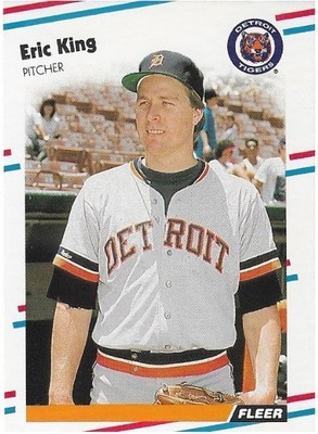 King, Eric / 1988 Detroit Tigers / Fleer #60