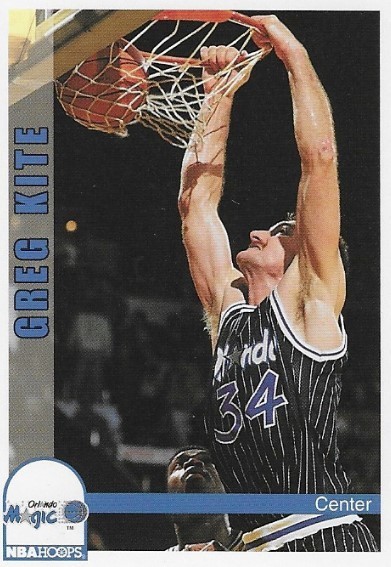 Kite, Greg / 1992-93 Orlando Magic / Hoops #441