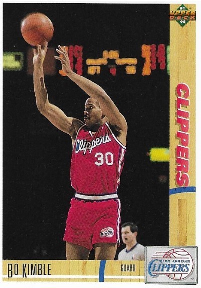 Kimble, Bo / 1991-92 Los Angeles Clippers / Upper Deck #114