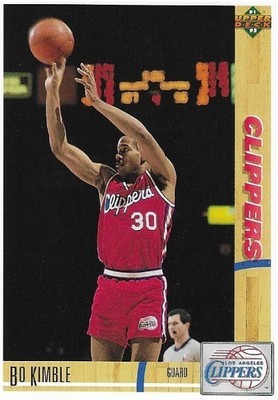 Kimble, Bo / 1991-92 Los Angeles Clippers / Upper Deck #114