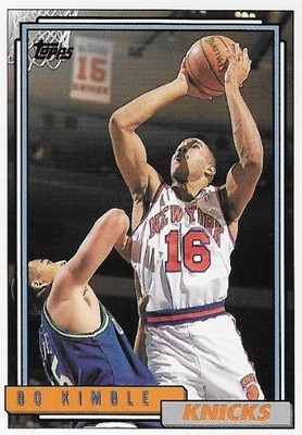 Kimble, Bo / 1992-93 New York Knicks / Topps #310
