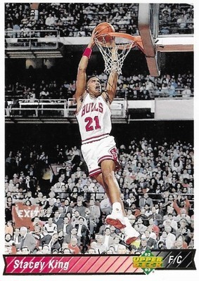 King, Stacey / 1992-93 Chicago Bulls / Upper Deck #285