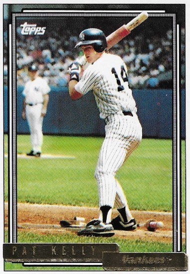 Kelly, Pat / 1992 New York Yankees / Topps Gold #612