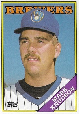 Knudson, Mark / 1988 Milwaukee Brewers / Topps #61
