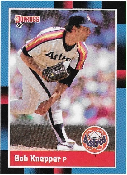 Knepper, Bob / 1988 Houston Astros / Donruss #138