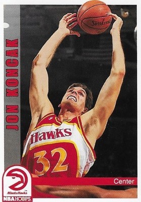 Koncak, Jon / 1992-93 Atlanta Hawks / NBA Hoops #5