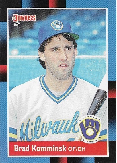 Komminsk, Brad / 1988 Milwaukee Brewers / Donruss #583