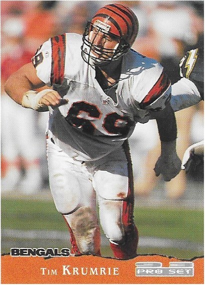 Krumrie, Tim / 1993 Cincinnati Bengals / Pro Set #95