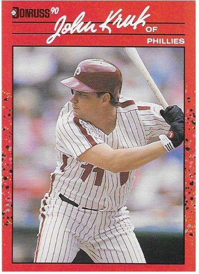 Kruk, John / 1990 Philadelphia Phillies / Donruss #160