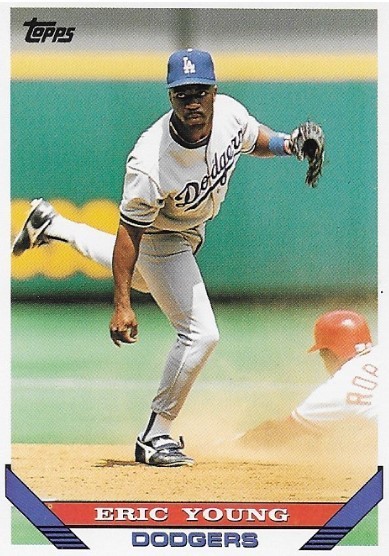 Young, Eric / 1993 Los Angeles Dodgers / Topps #145