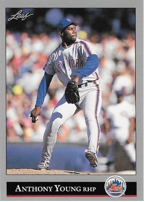 Young, Anthony / 1992 New York Mets / Leaf #356