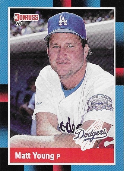Young, Matt / 1988 Los Angeles Dodgers / Donruss #423