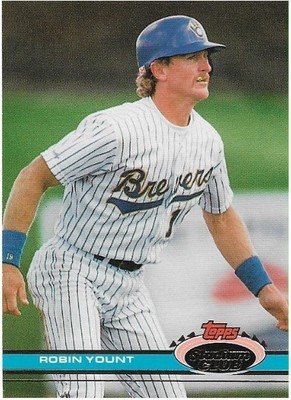 Yount, Robin / 1991 Milwaukee Brewers / Stadium Club #509