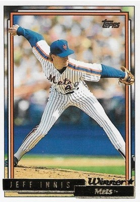 Innis, Jeff / 1992 New York Mets / Topps #139