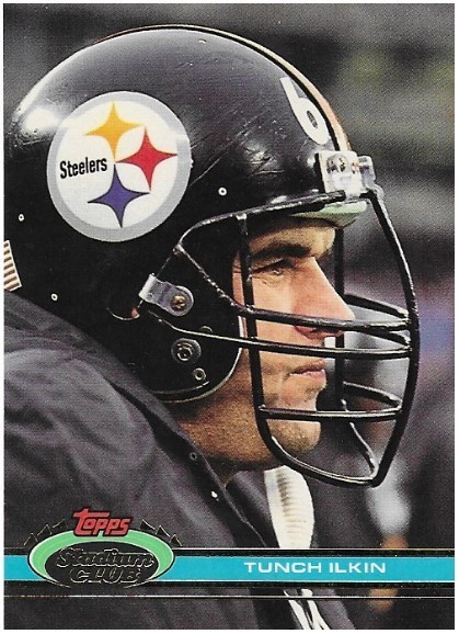 Ilkin, Tunch / 1991 Pittsburgh Steelers / Stadium Club #316