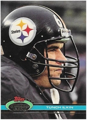 Ilkin, Tunch / 1991 Pittsburgh Steelers / Stadium Club #316