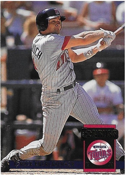Knoblauch, Chuck / 1994 Minnesota Twins / Donruss #28