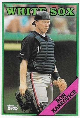Karkovice, Ron / 1988 Chicago White Sox / Topps #86