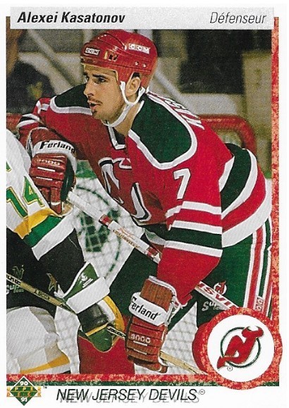 Kasatonov, Alexei / 1990-91 New Jersey Devils / Upper Deck #286