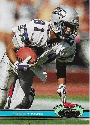 Kane, Tommy / 1991 Seattle Seahawks / Stadium Club #356