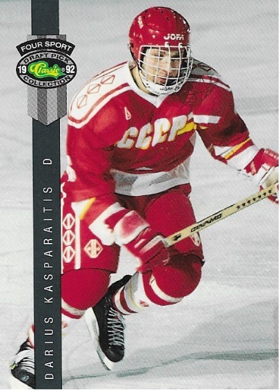 Kasparaitis, Darius / 1992 Moscow Dynamo / Classic Four Sport #154
