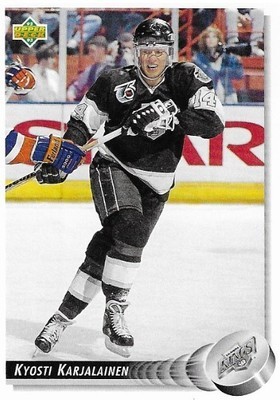 Karjalainen, Kyosti / 1992-93 Los Angeles Kings / Upper Deck #111