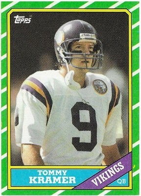Kramer, Tommy / 1986 Minnesota Vikings / Topps #293
