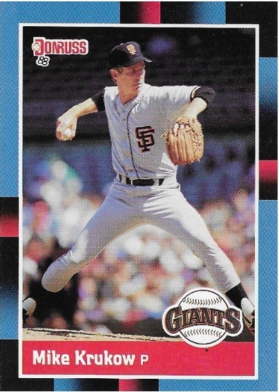 Krukow, Mike / 1988 San Francisco Giants / Donruss #116