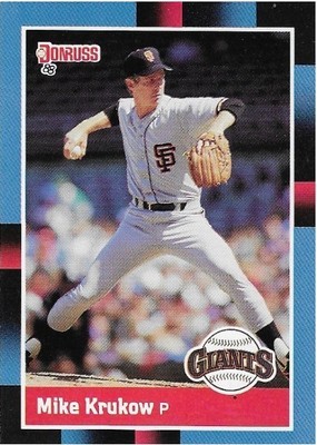 Krukow, Mike / 1988 San Francisco Giants / Donruss #116