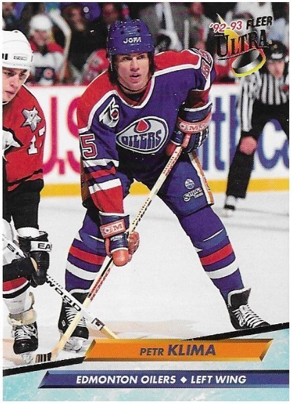 Klima, Petr / 1992-93 Edmonton Oilers / Ultra #59