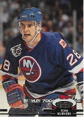 Kurvers, Tom / 1992-93 New York Islanders / Stadium Club #409