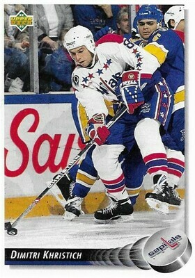 Khristich, Dimitri / 1992-93 Washington Capitals / Upper Deck #219