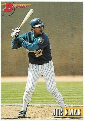 Kmak, Joe / 1993 Milwaukee Brewers / Bowman #15