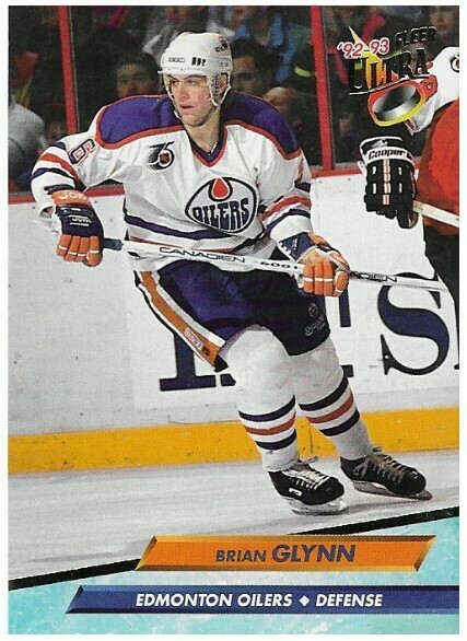 Glynn, Brian / 1992-93 Edmonton Oilers / Ultra #58