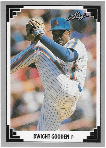 Gooden, Dwight / 1991 New York Mets / Leaf #165