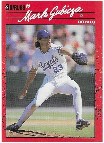 Gubicza, Mark / 1990 Kansas City Royals / Donruss #204