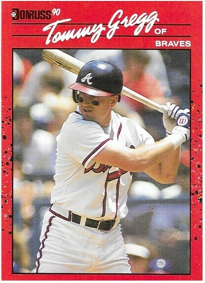 Gregg, Tommy / 1990 Atlanta Braves / Donruss #239